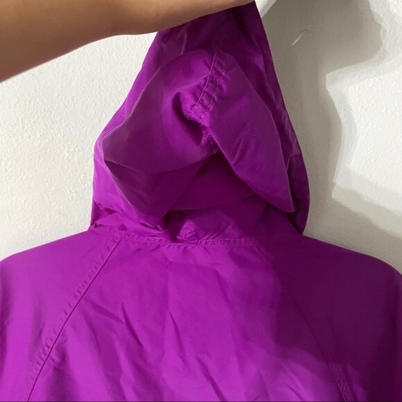 L.L. Bean Anorak Jacket vintage womens purple medium - Picture 9 of 11